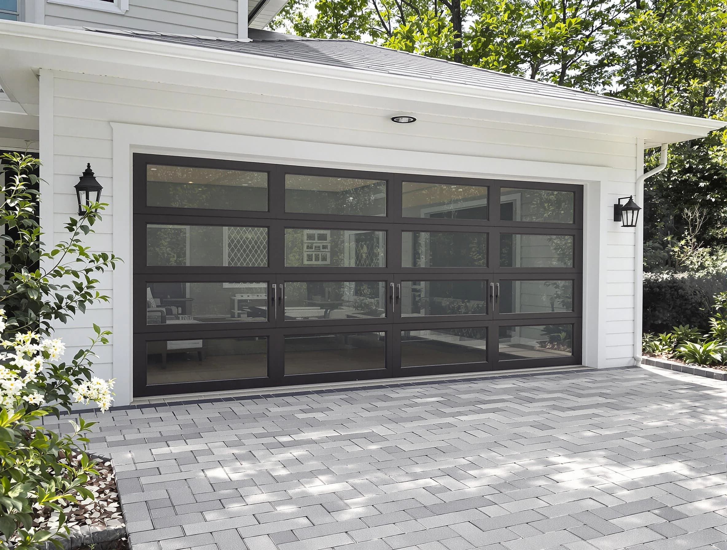 Murray Garage Door Repair design specialist presenting custom garage door options to Murray homeowner