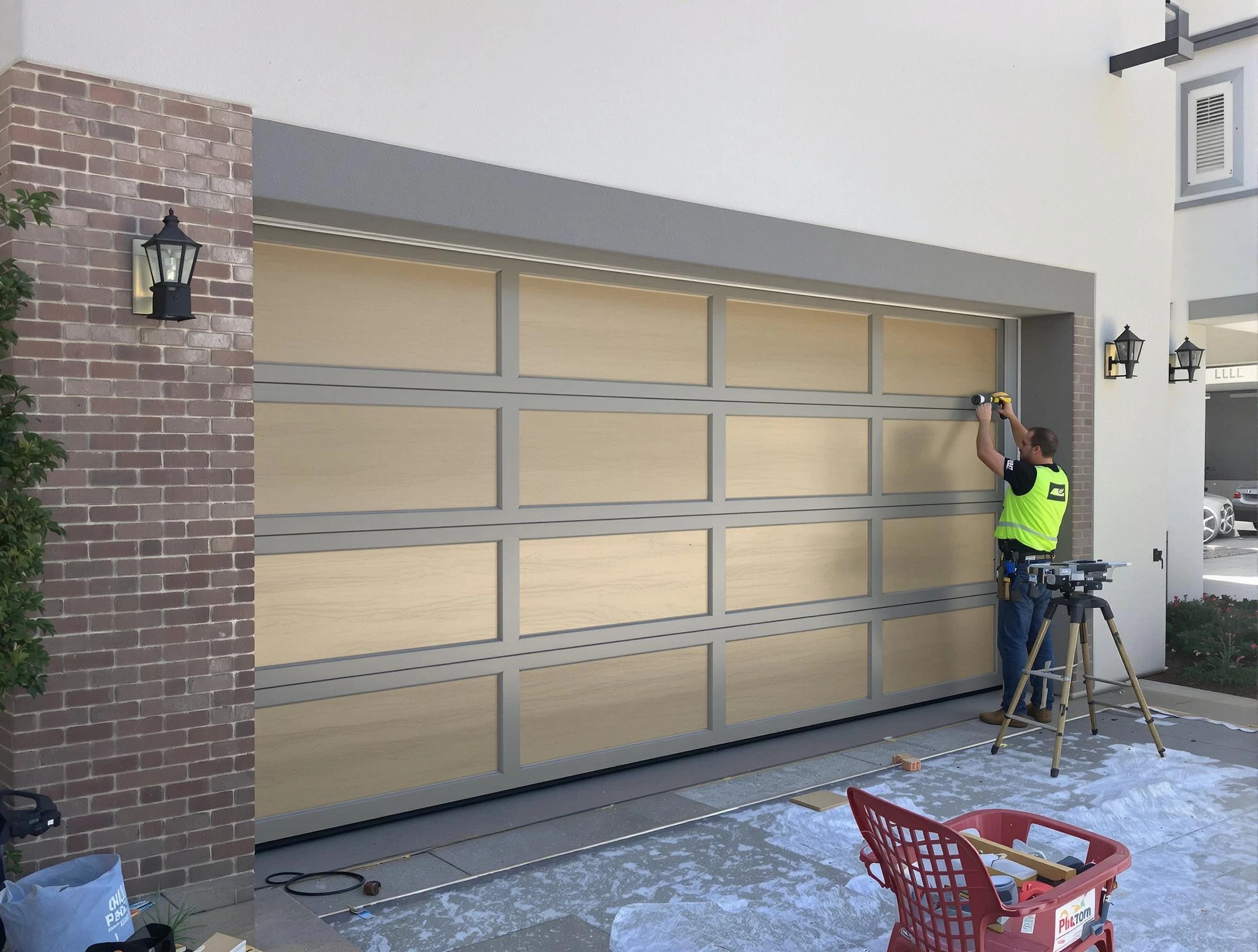 Garage door replacement service by Murray Garage Door Repair in Murray
