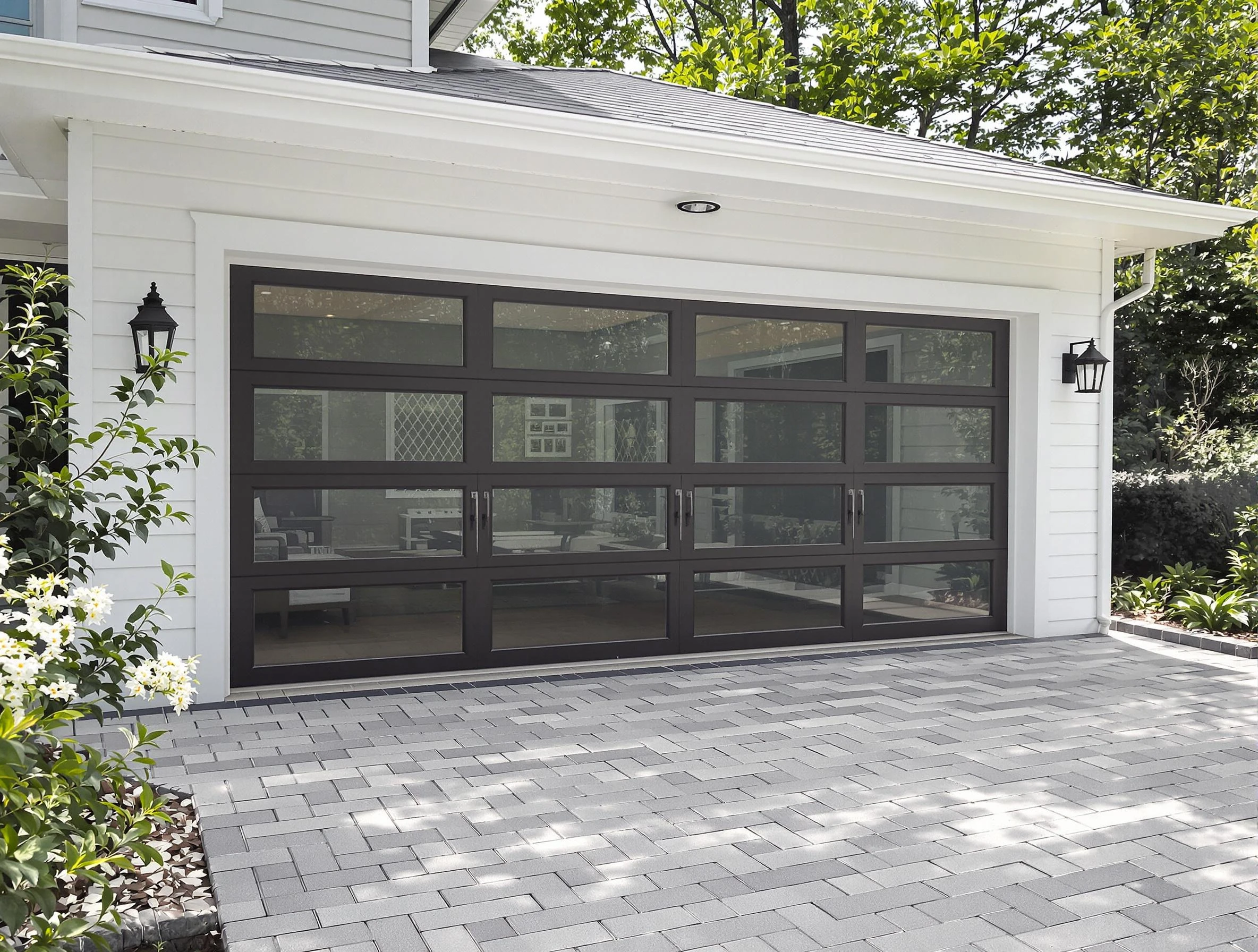 Murray Garage Door Repair design specialist presenting custom garage door options to Murray homeowner