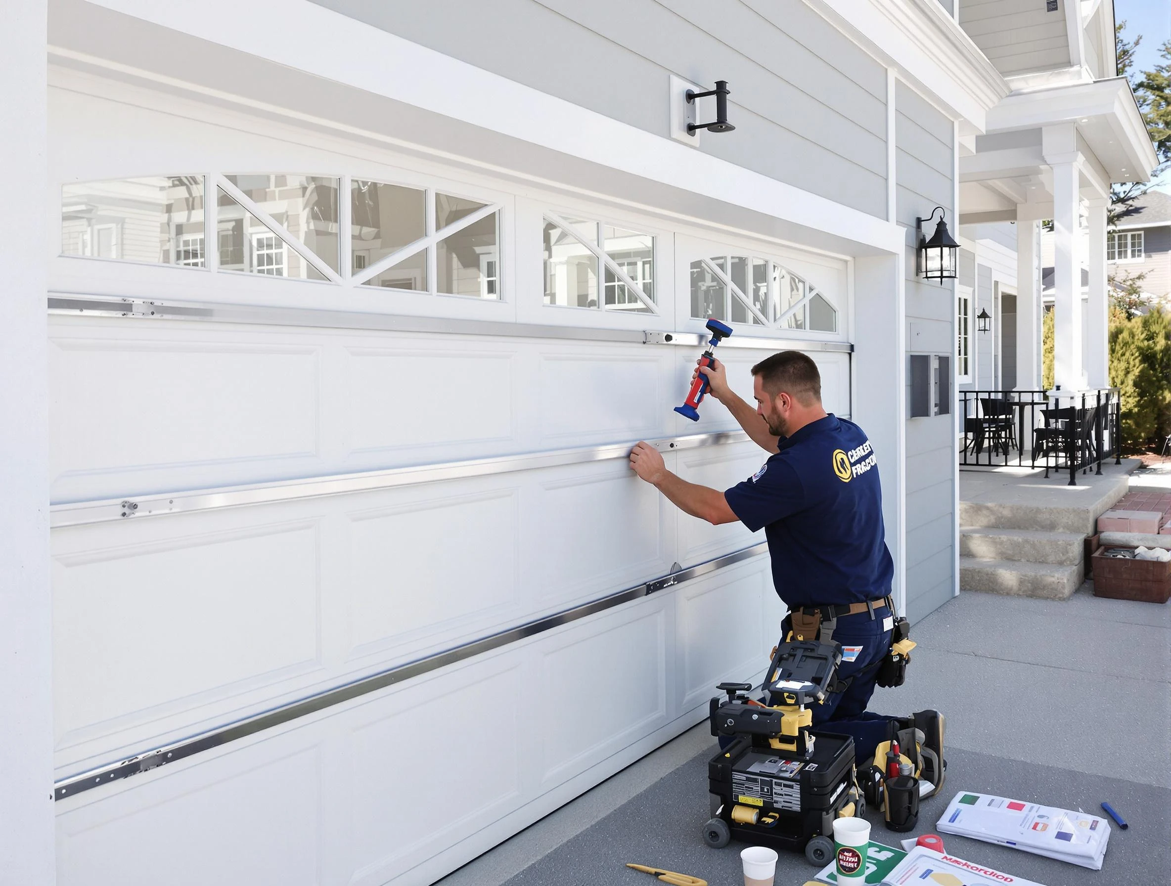 Professional garage door installation by Murray Garage Door Repair in Murray