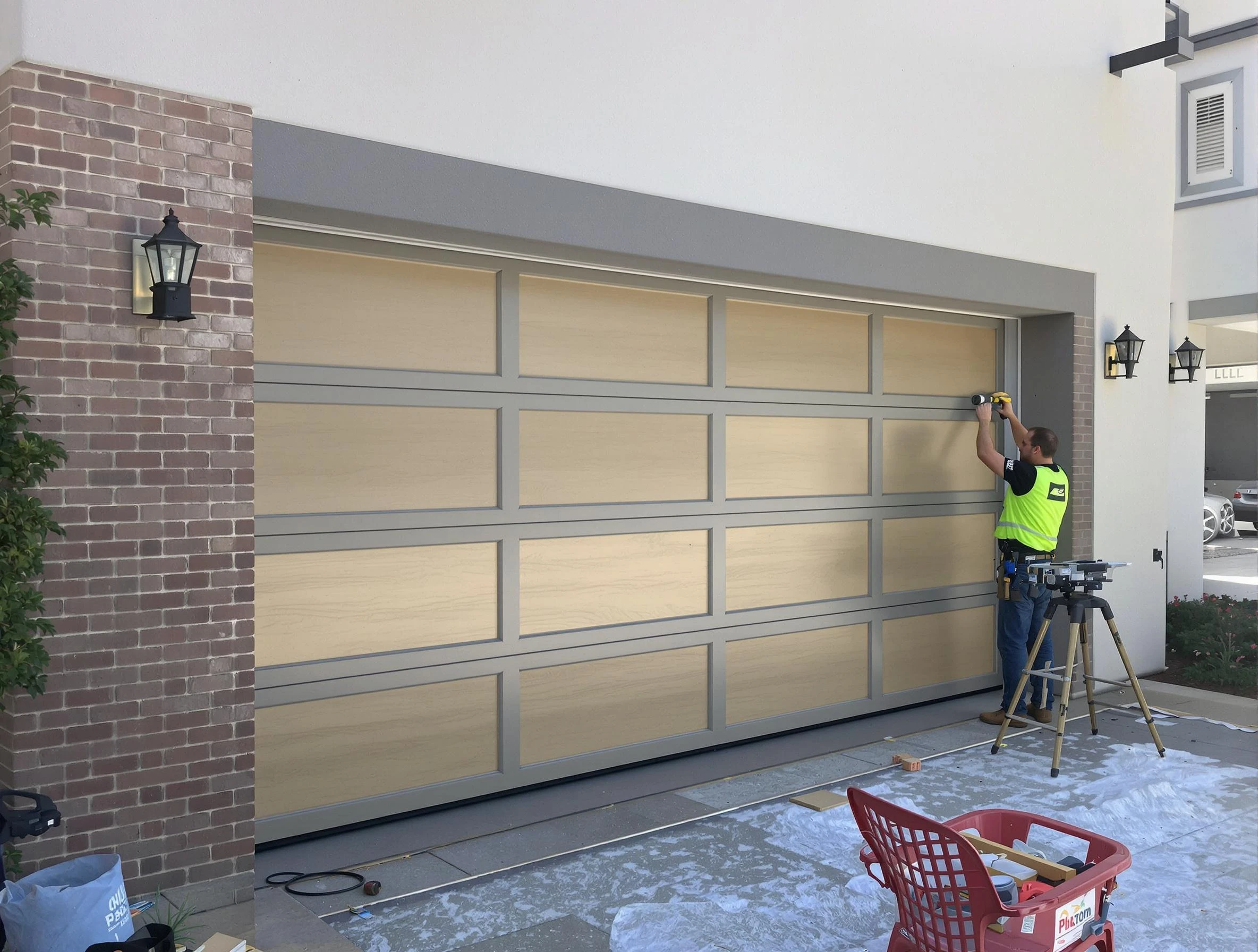 Garage door replacement service by Murray Garage Door Repair in Murray